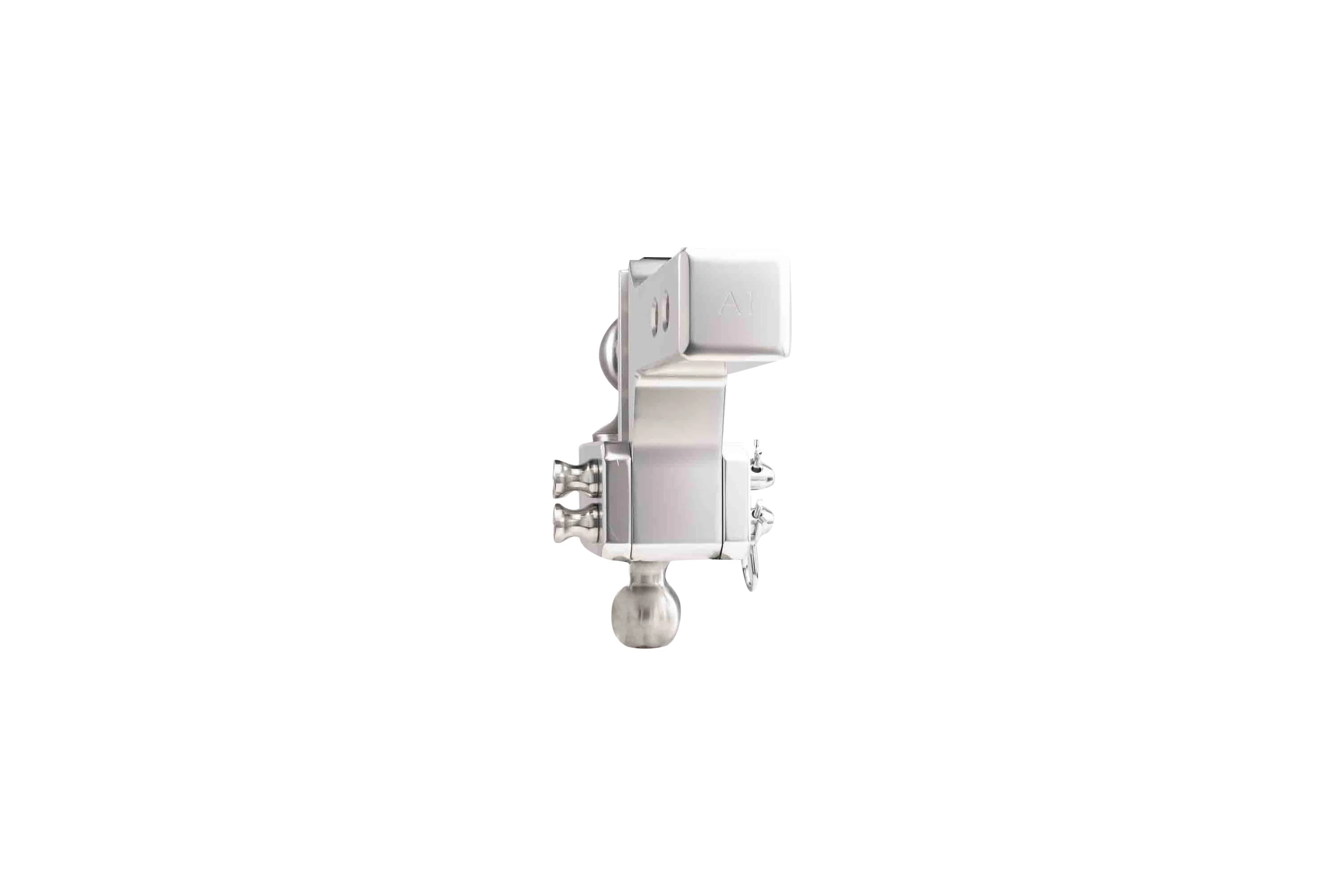 2.0" Aluminum Medium Duty Hitch 2" Drop/Rise w/ Stainless Steel Dual Ball - Image 20