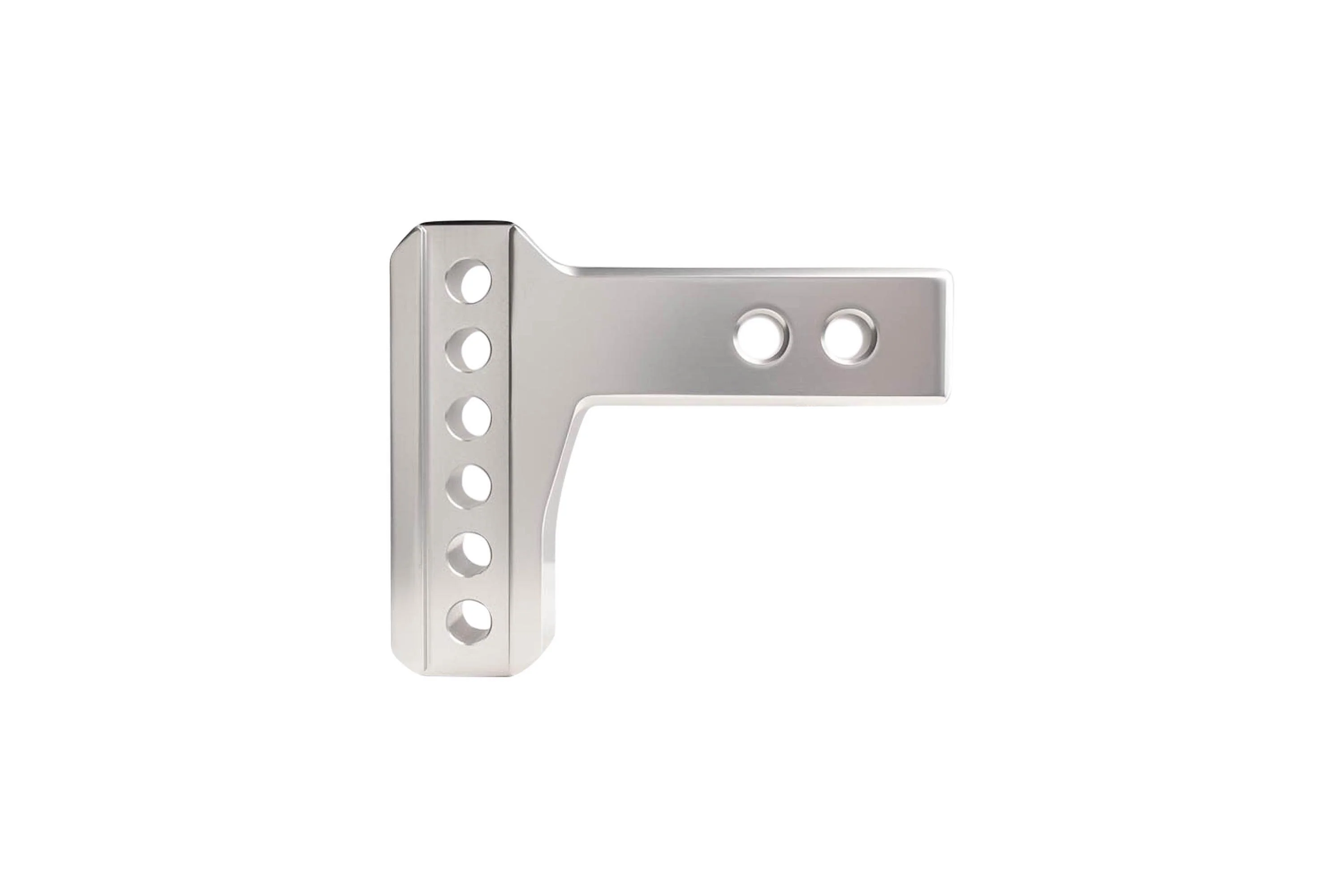 2.0" Aluminum Medium Duty Hitch 2" Drop/Rise w/ Stainless Steel Dual Ball - Image 3