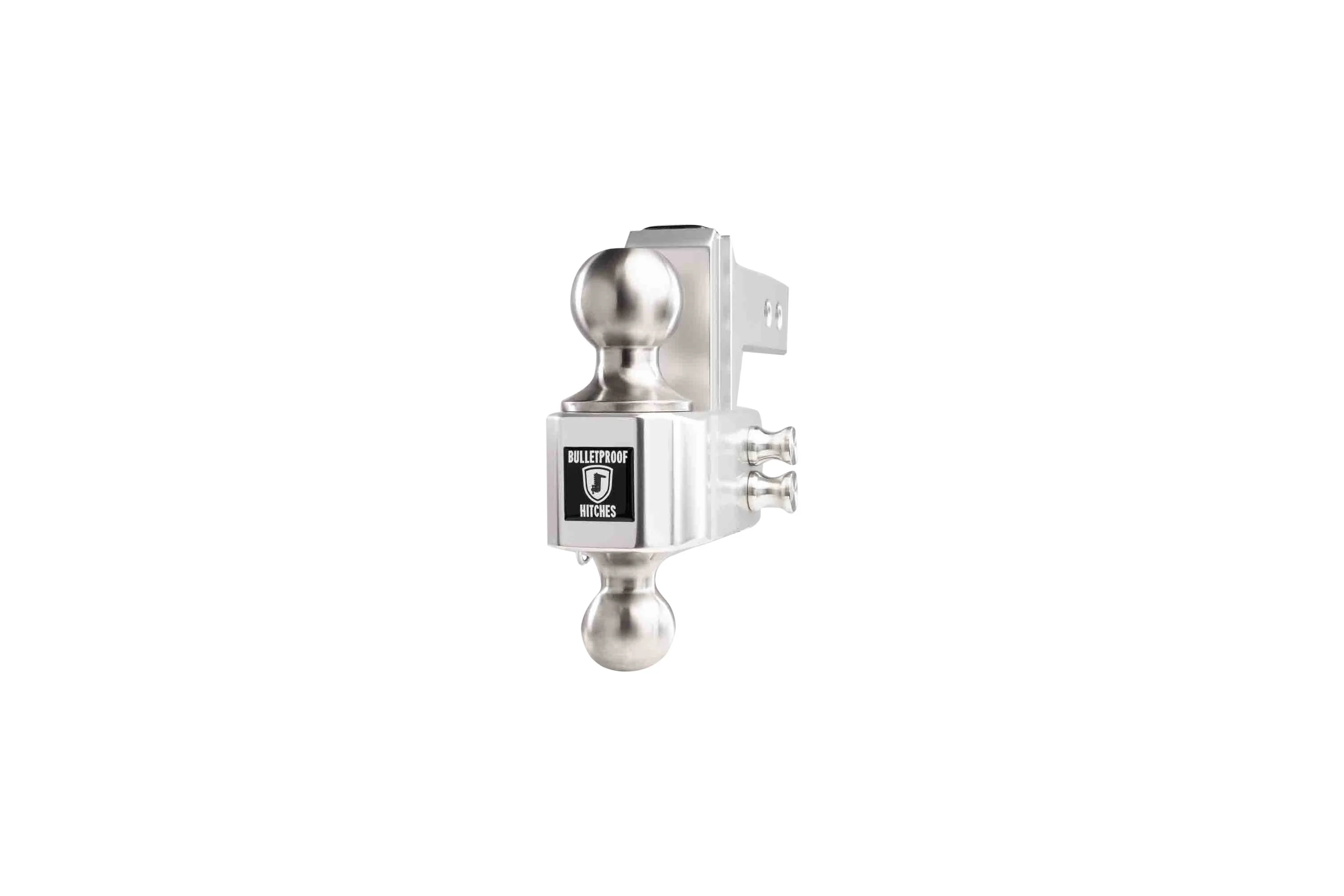 2.0" Aluminum Medium Duty Hitch 2" Drop/Rise w/ Stainless Steel Dual Ball - Image 40