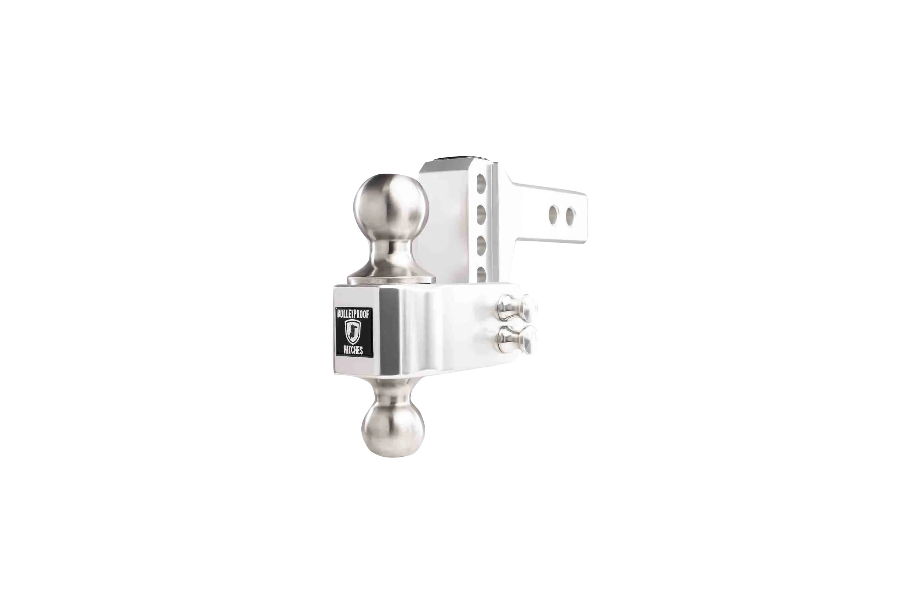 2.0" Aluminum Medium Duty Hitch 2" Drop/Rise w/ Stainless Steel Dual Ball - Image 42