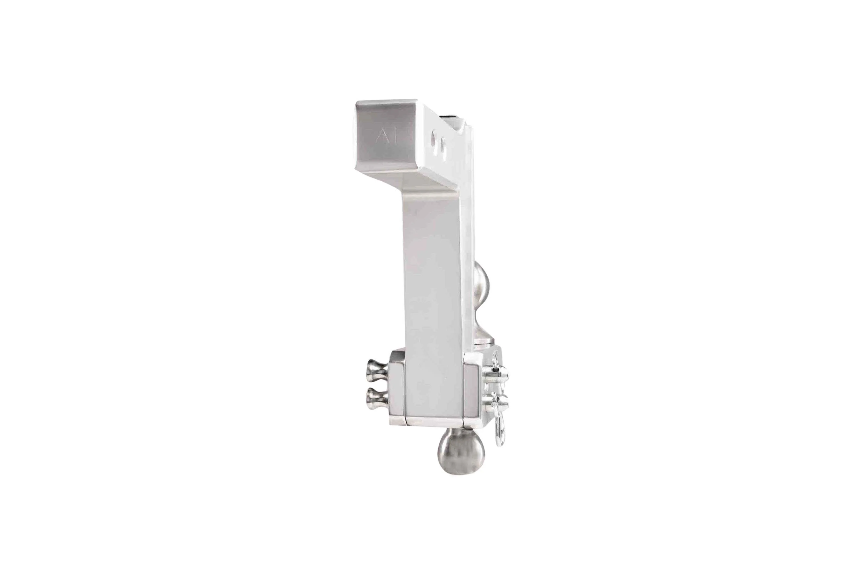 2.0" Aluminum Medium Duty Hitch 6" Drop/Rise w/ Stainless Steel Dual Ball - Image 23
