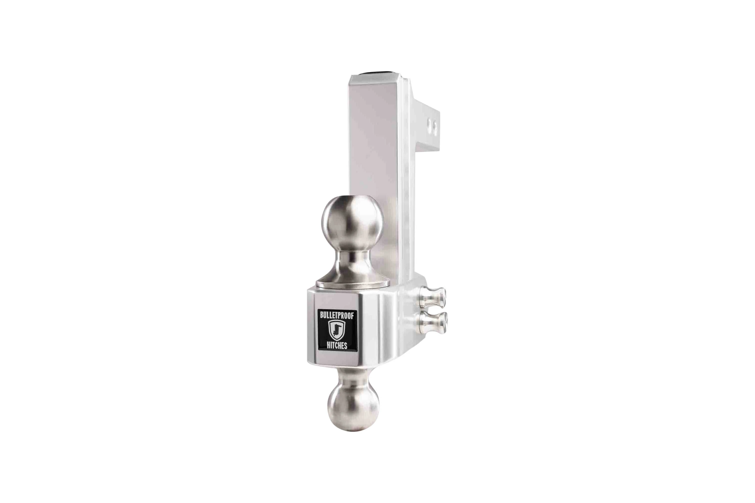 2.0" Aluminum Medium Duty Hitch 6" Drop/Rise w/ Stainless Steel Dual Ball - Image 41