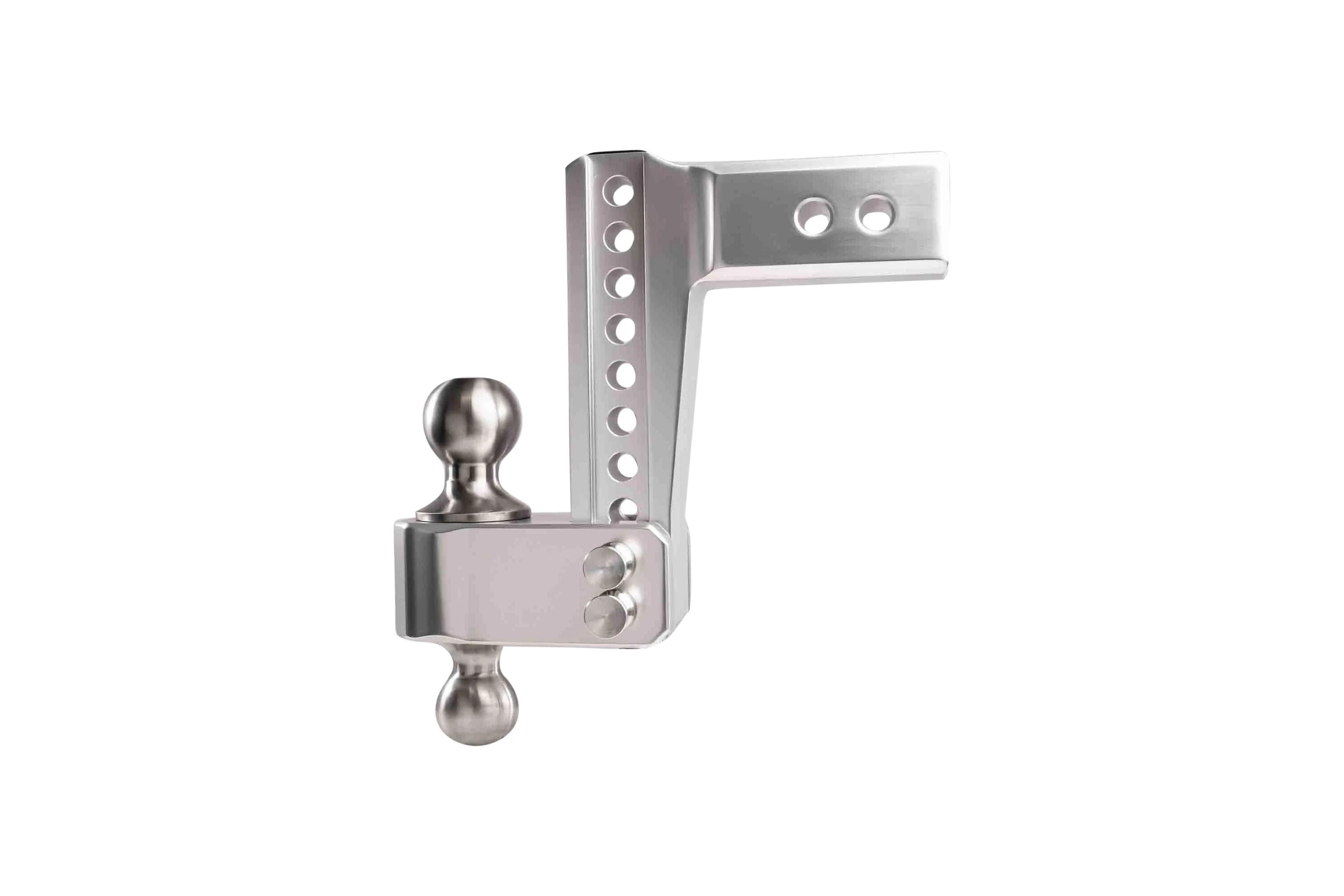 2.5" Aluminum Medium Duty Hitch 6" Drop/Rise w/ Stainless Steel Dual Ball - Image 15