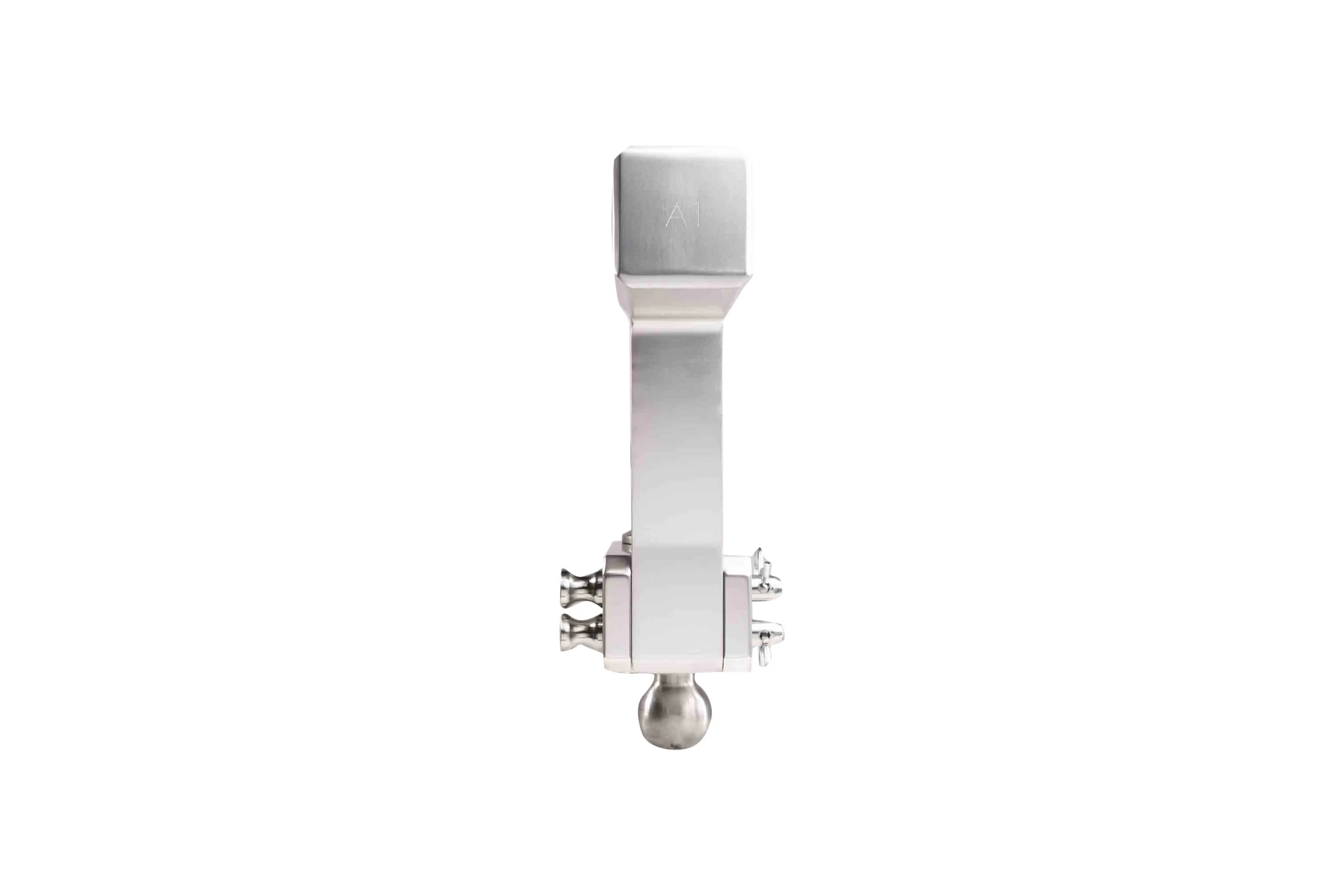2.5" Aluminum Medium Duty Hitch 6" Drop/Rise w/ Stainless Steel Dual Ball - Image 23