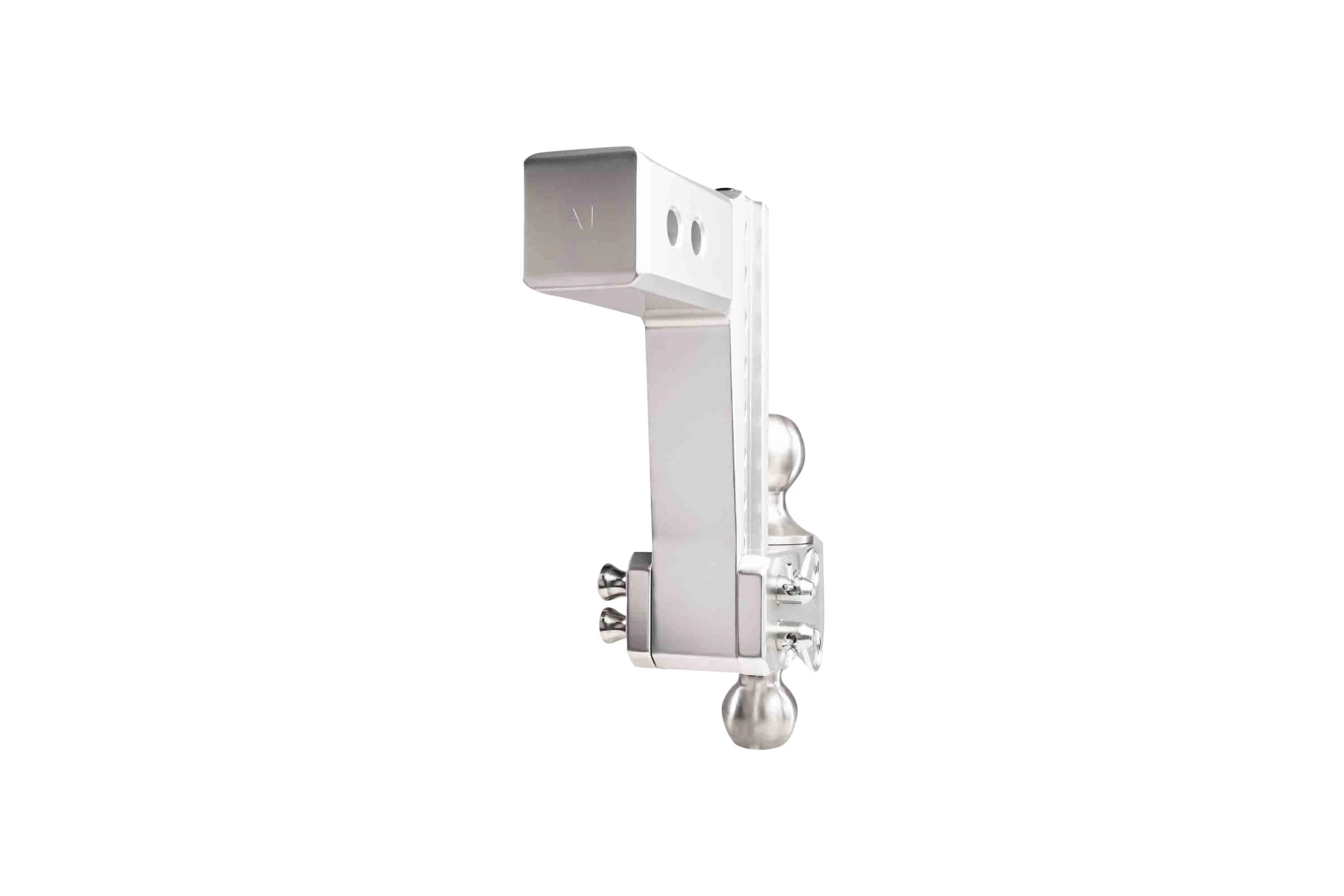 2.5" Aluminum Medium Duty Hitch 6" Drop/Rise w/ Stainless Steel Dual Ball - Image 25