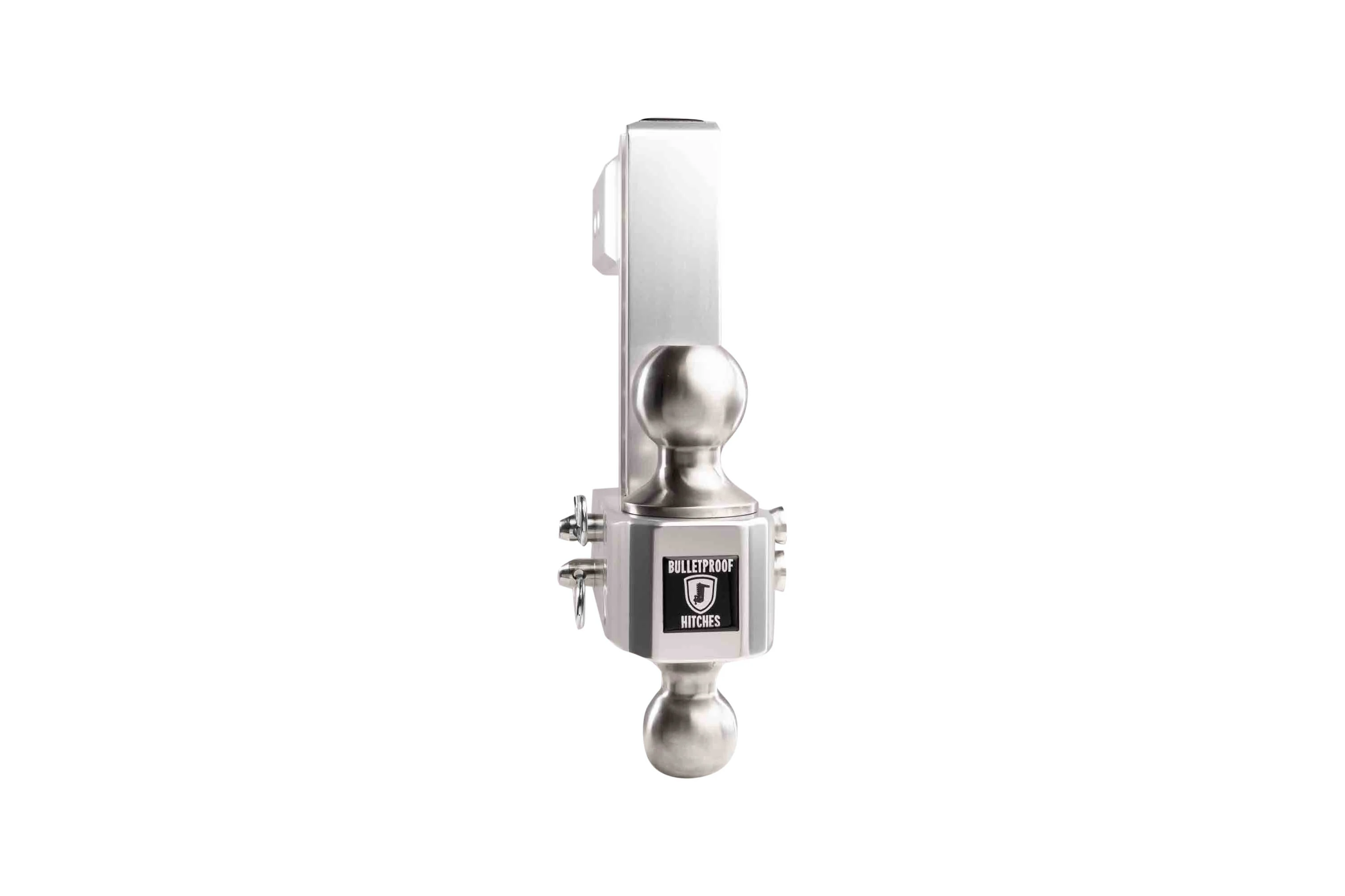 2.5" Aluminum Medium Duty Hitch 6" Drop/Rise w/ Stainless Steel Dual Ball - Image 40