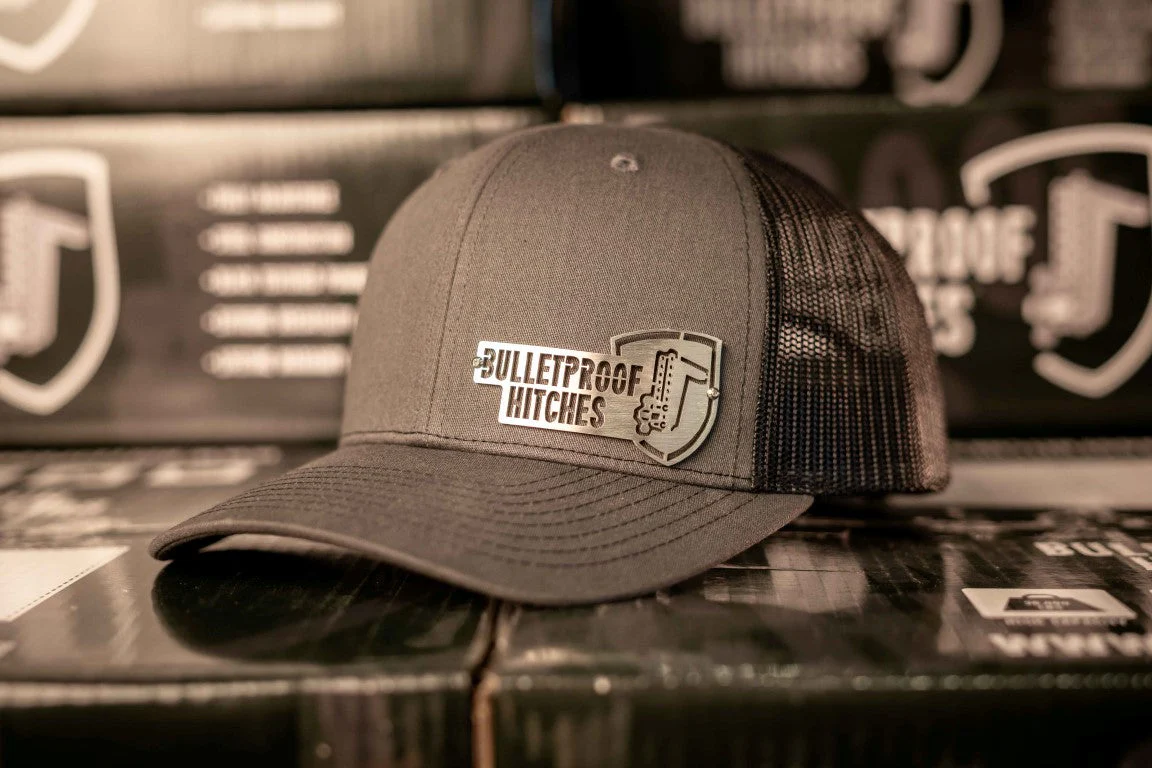 BulletProof Hitches Metal Logo Trucker Hat - GREY - ON BACKORDER - Image 10