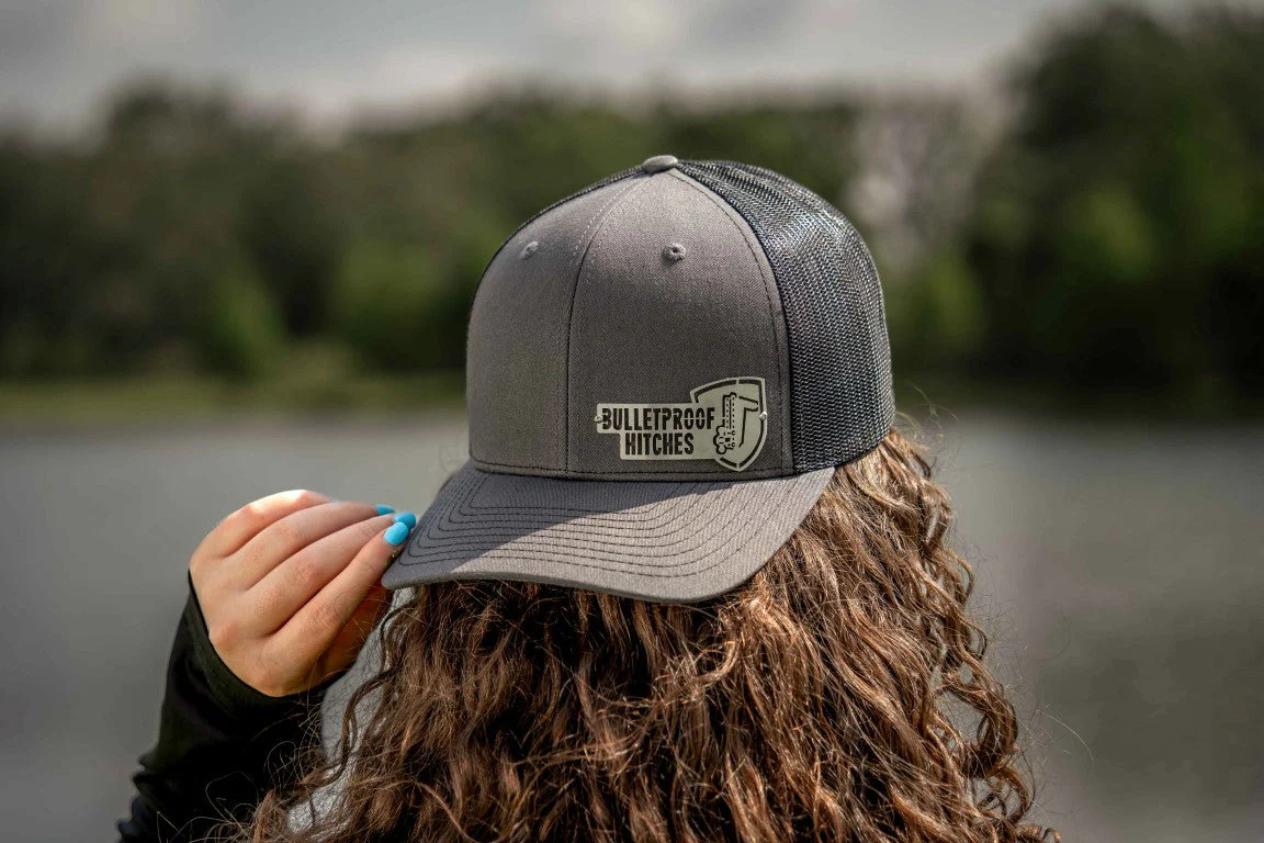 BulletProof Hitches Metal Logo Trucker Hat - GREY - ON BACKORDER - Image 7